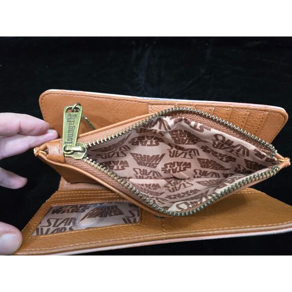 Loungefly x Star Wars Cantina Scene Long Wallet w/Charm Zipper Pull- EUC - Picture 6 of 6